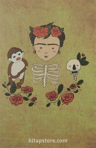Frida (El Yapımı Defter-Büyük Boy)