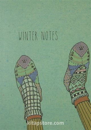 Winter Notes (El Yapımı Defter-Büyük Boy)