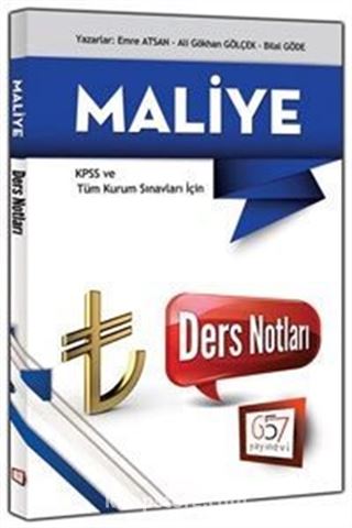 2016 KPSS A Grubu Maliye Ders Notları