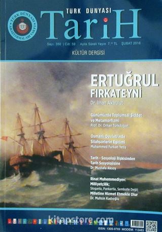 Türk Dünyası Araştırmaları Vakfı Dergisi Şubat 2016 / Sayı:350