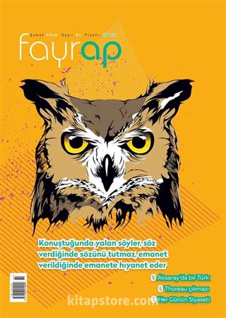 Fayrap Edebiyat Dergisi Şubat 2016 Sayı:81