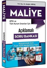 2016 KPSS ve Tüm Kurum Sınavları İçin Açıklamalı Maliye Soru Bankası