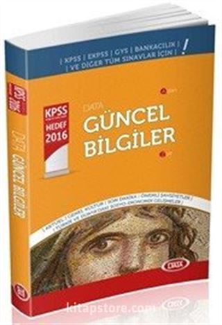 2016 Güncel Bilgiler Konu Kitabı
