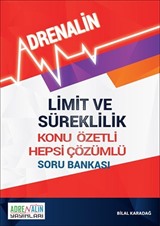 Limit ve Süreklilik Konu Özetli Hepsi Çözümlü Soru Bankası