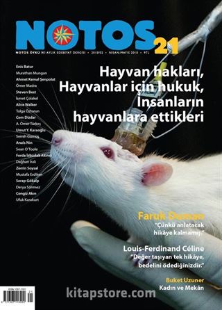 Notos Öykü İki Aylık Edebiyat Dergisi Nisan-Mayıs 2010 Sayı:21