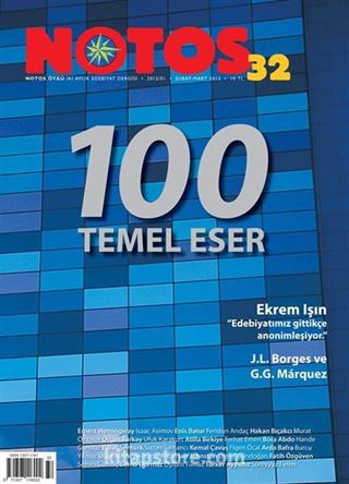 Notos Öykü İki Aylık Edebiyat Dergisi Şubat-Mart 2012 Sayı:32