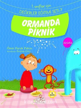 Ormanda Piknik / 1. Sınıflar İçin Değerler Eğitimi Seti 7