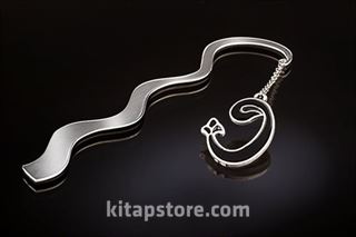 Askılı Vav Mineli (Gümüş Kaplama Ayraç)