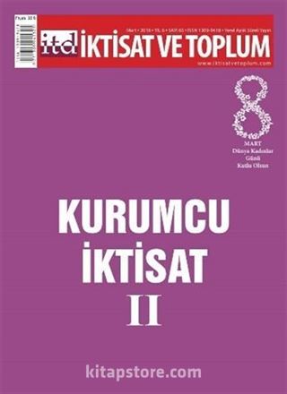 İktisat ve Toplum Dergisi Sayı:65 Yıl:2016 Mart