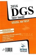 2016 DGS Test Takımı (Sözel 48 Test)