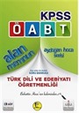 2016 KPSS ÖABT Alan Memnun Türk Dili ve Edebiyatı Öğretmenliği Bilgi Notları ile Destekli Soru Bankası