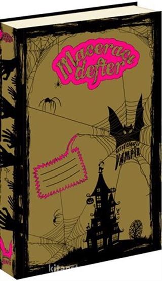 Beyaz Kanatlı Vampir - Maceracı Defter (Pembe)