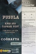 2016 KPSS Pusula Coğrafya Çek Kopart Yaprak Test (Tüm Adaylar İçin-Genel Kültür)