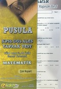 2016 KPSS-DGS-ALES Pusula Matematik Çek Kopart Yaprak Test (Tüm Adaylar İçin-Genel Kültür)