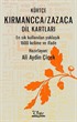 Kürtçe - Kırmancca (Zazaca) Dil Kartları
