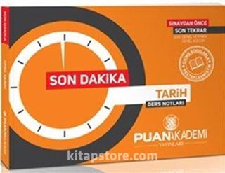 2016 KPSS Tarih Son Dakika Ders Notları