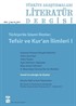 Türkiye Araştırmaları Literatür Dergisi Bahar 2012 Cilt 9 Sayı:18