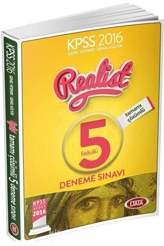 2016 KPSS Genel Yetenek Genel Kültür Realist Tamamı Çözümlü 5 Deneme