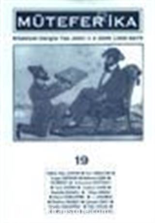 Müteferrika / Kitabiyat Dergisi Yaz 2001-1