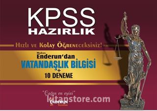 KPSS Hazırlık Vatandaşlık Bilgisi + 10 Deneme