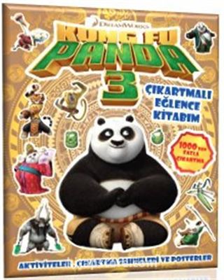 Dreamworks Kung Fu Panda 3: Çıkartmalı Eğlence Kitabım