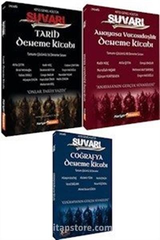 KPSS Genel Kültür 3'lü Deneme Seti (Tarih-Anayasa ve Vatandaşlık-Coğrafya)