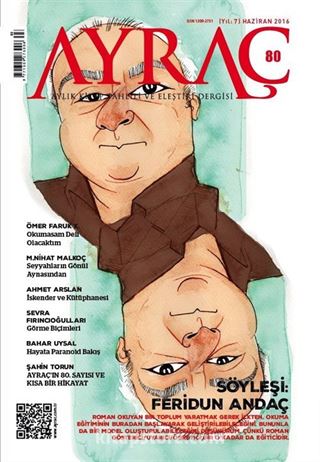 Ayraç Aylık Kitap Tahlili ve Eleştiri Dergisi Sayı:80 Haziran 2016