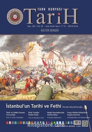 Türk Dünyası Araştırmaları Vakfı Dergisi Mayıs 2016 / Sayı:353