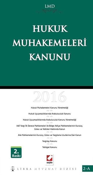 Hukuk Muhakemeleri Kanunu / Libra Mevzuat Dizisi 2A