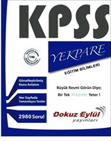 2017 KPSS Eğitim Bilimleri Yekpare Konu+Soru Kitabı