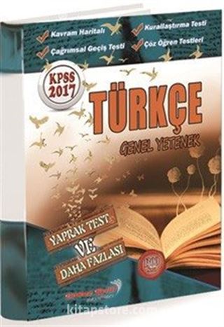 2017 KPSS Türkçe Genel Yetenek Yaprak Test ve Daha Fazlası