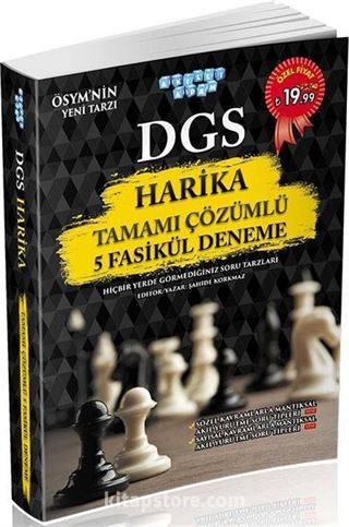 DGS Tamamı Çözümlü 5 Fasikül Deneme