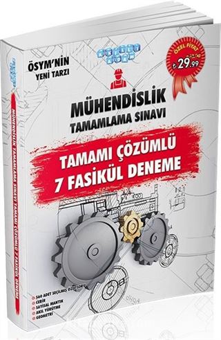 2016 Mühendislik Tamamlama Sınavı Tamamı Çözümlü 7 Fasikül Deneme
