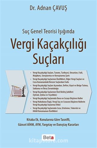 Vergi Kaçakçılığı Suçları