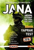 2016 JANA Yaprak Test
