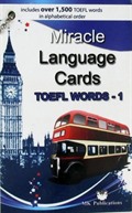 Miracle Language Cards İngilizce Dil Kartları / TOEFL Words 1