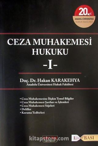 Ceza Muhakemesi Hukuku 1