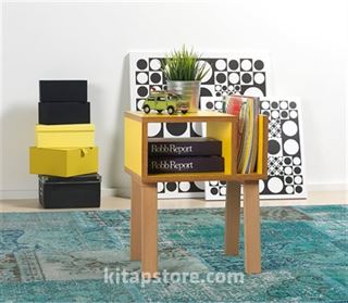 Athena Kitaplık (Sarı Renk)