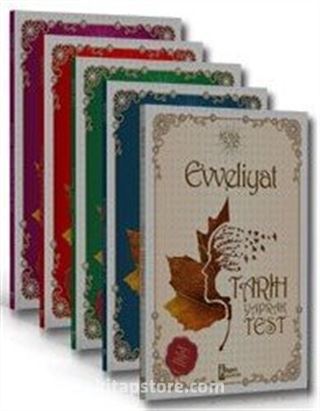 2017 KPSS Evveliyat Genel Yetenek Genel Kültür Çek Kopart Yaprak Test Seti (5 Kitap)