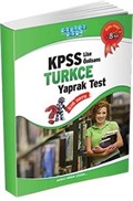 KPSS Lise Önlisans Türkçe Yaprak Test