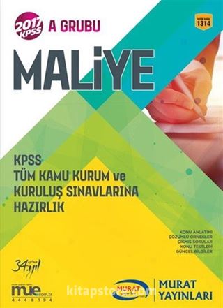 2017 KPSS A Grubu Maliye Konu Anlatımlı