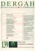 Dergah Edebiyat Sanat Kültür Dergisi / Eylül 2001 - Sayı 139