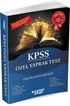 KPSS Genel Yetenek Genel Kültür Özel Yaprak Test Lisans Adayları İçin