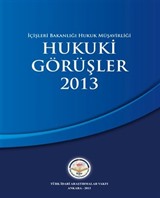 Hukuki Görüşler 2013