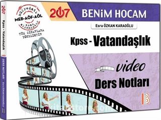 2017 KPSS Vatandaşlık Video Ders Notları
