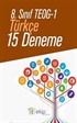 8. Sınıf TEOG 1 Türkçe 15 Deneme