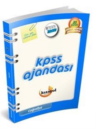 KPSS Ajandası Genel Yetenek Genel Kültür Coğrafya