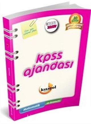 KPSS Ajandası Genel Yetenek Genel Kültür Matematik