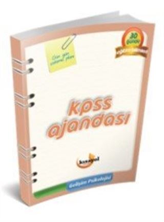 2017 KPSS Ajandası Eğitim Bilimleri Gelişim Psikolojisi