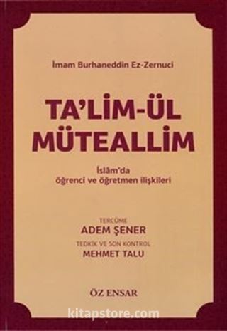 Ta'lim-ül Müteallim